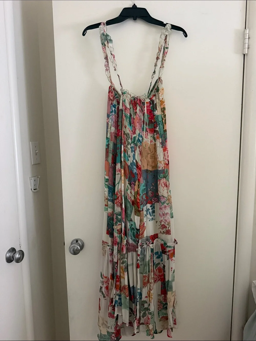 Anthropologie Multi-Color Floral Maxi Dress